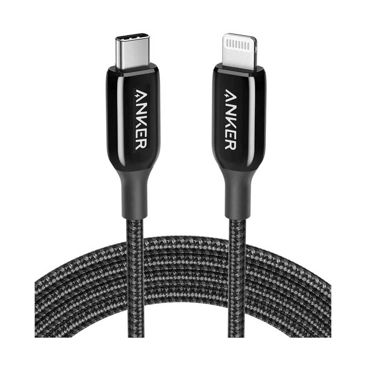 Anker Powerline+III Cable USB-C To Lightning 1.8m - Black | Cables