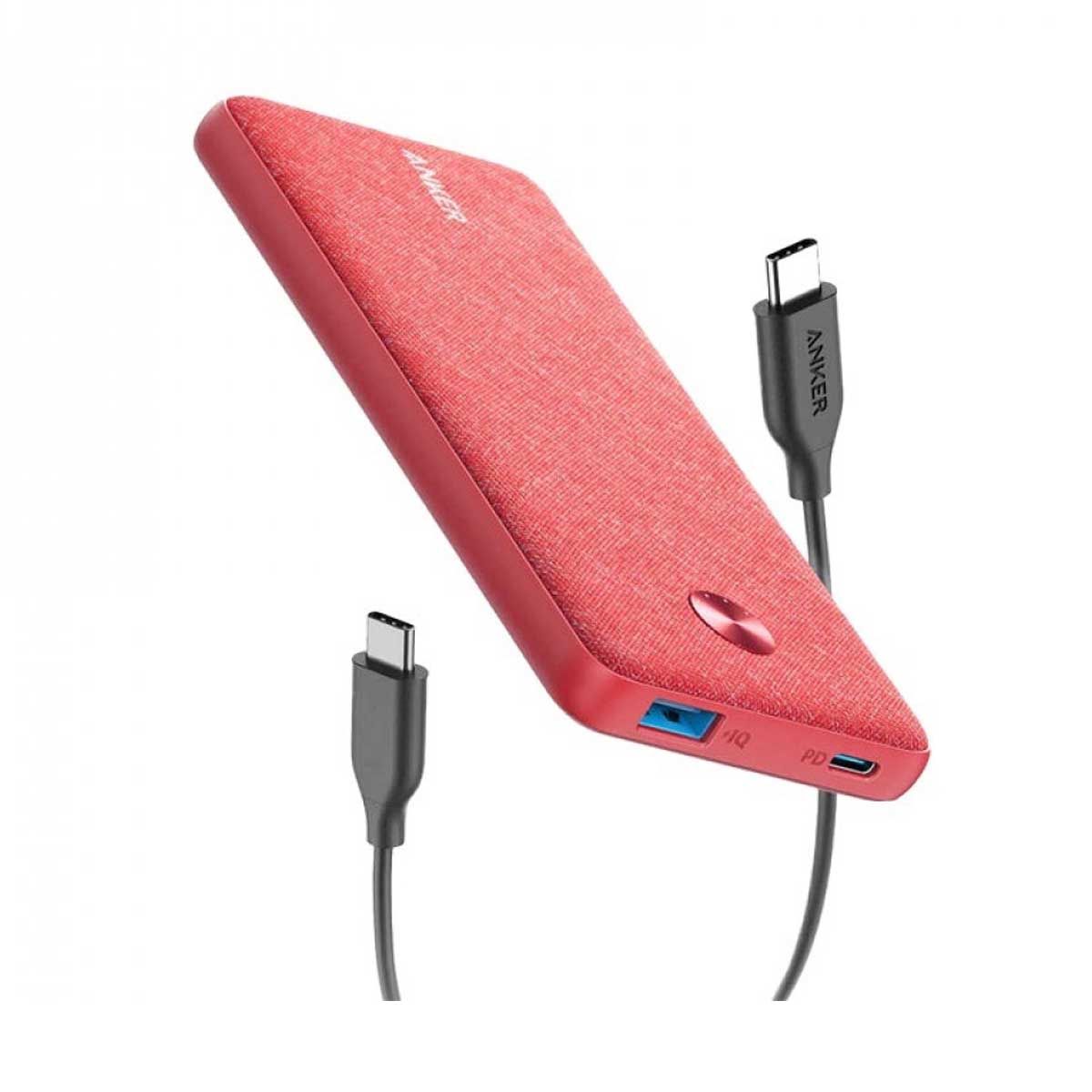 Anker Power Bank Powercore Slim 10000mah Pd - Red | PowerBank