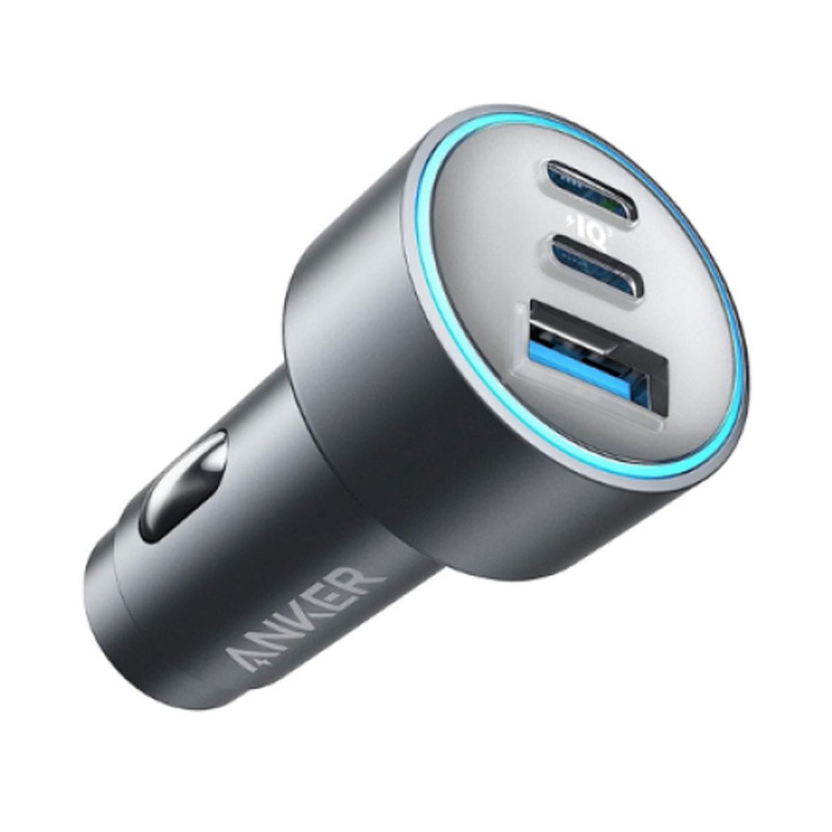 Anker PowerDrive Dual USB-C Car Charger 67W – Black | Adaptors
