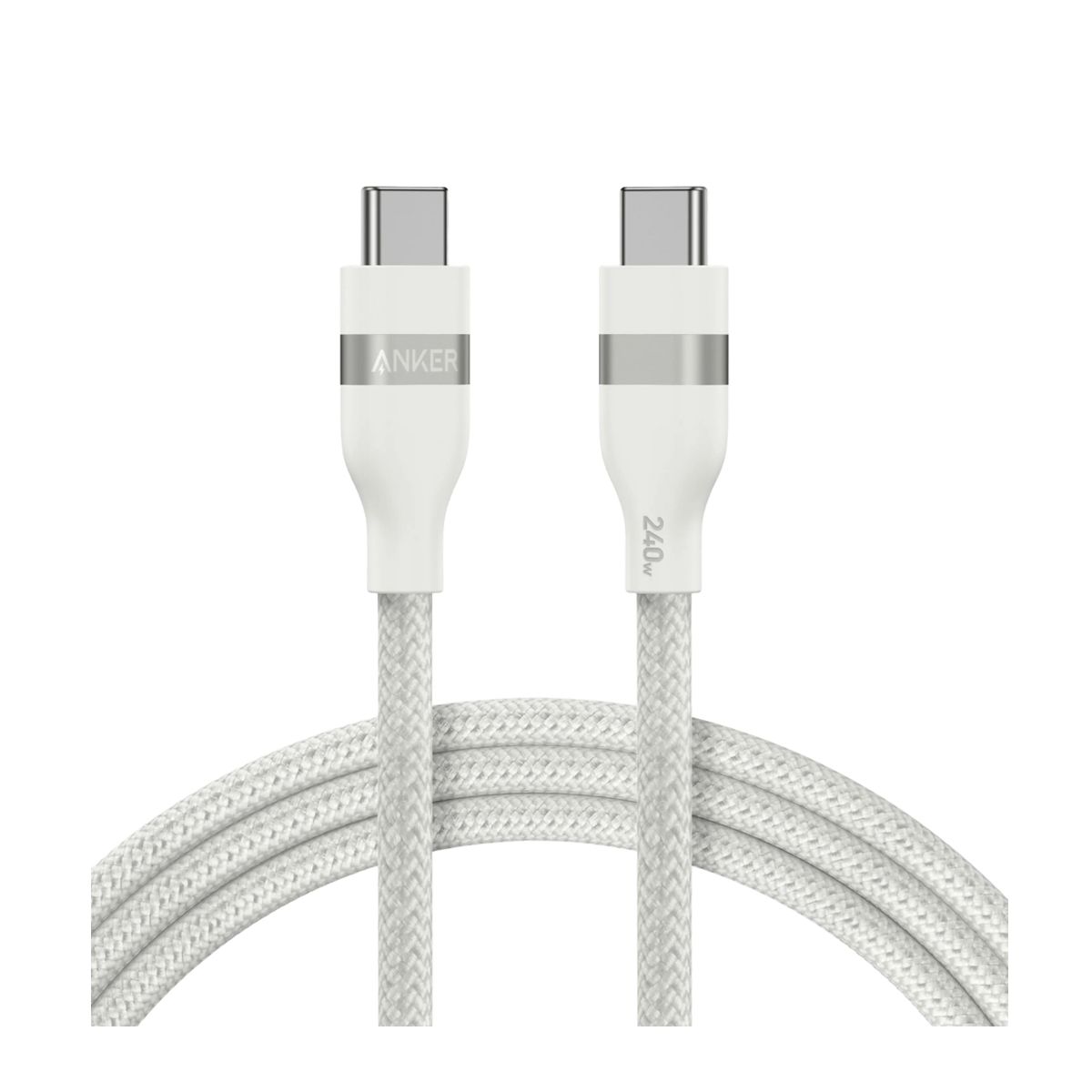 Anker Powerline USB-C To USB-C 240W Cable 6ft - White