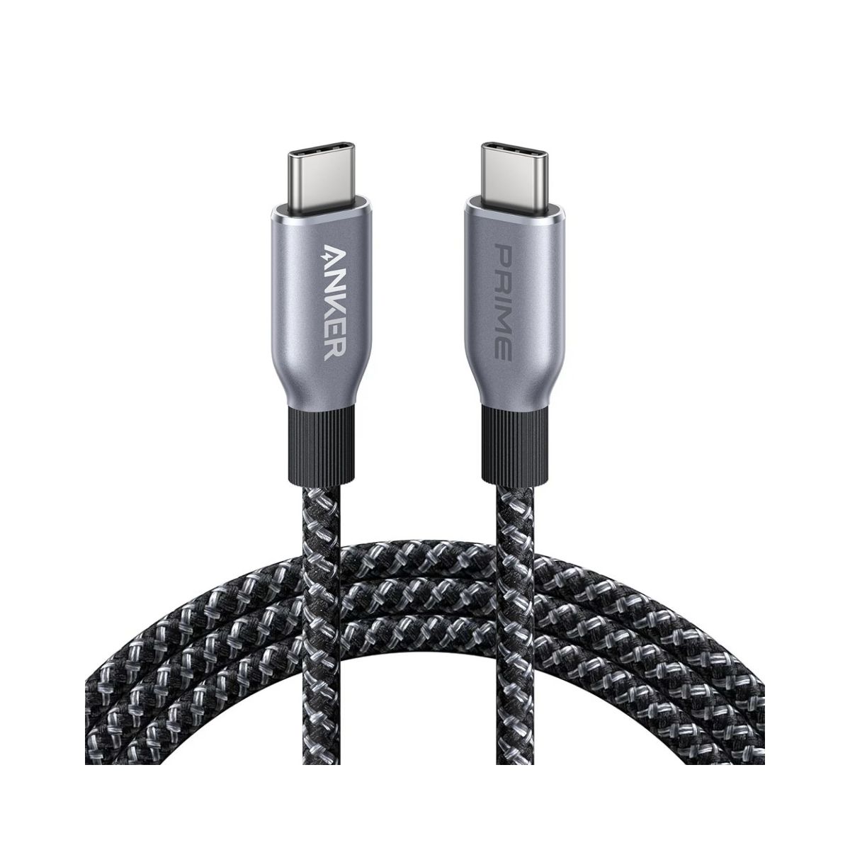 Anker Prime USB-C to USB-C Cable 240W Fast Charging 3ft – Black | Cables