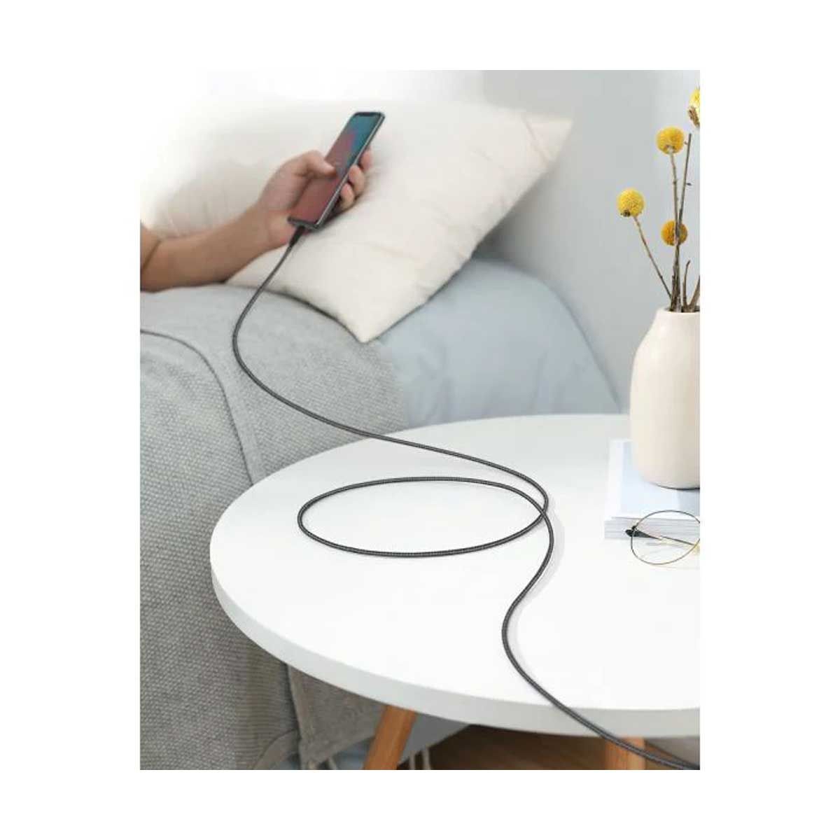 Anker USB-C To USB-C Nylon Cable 0.9m - Black | Cables