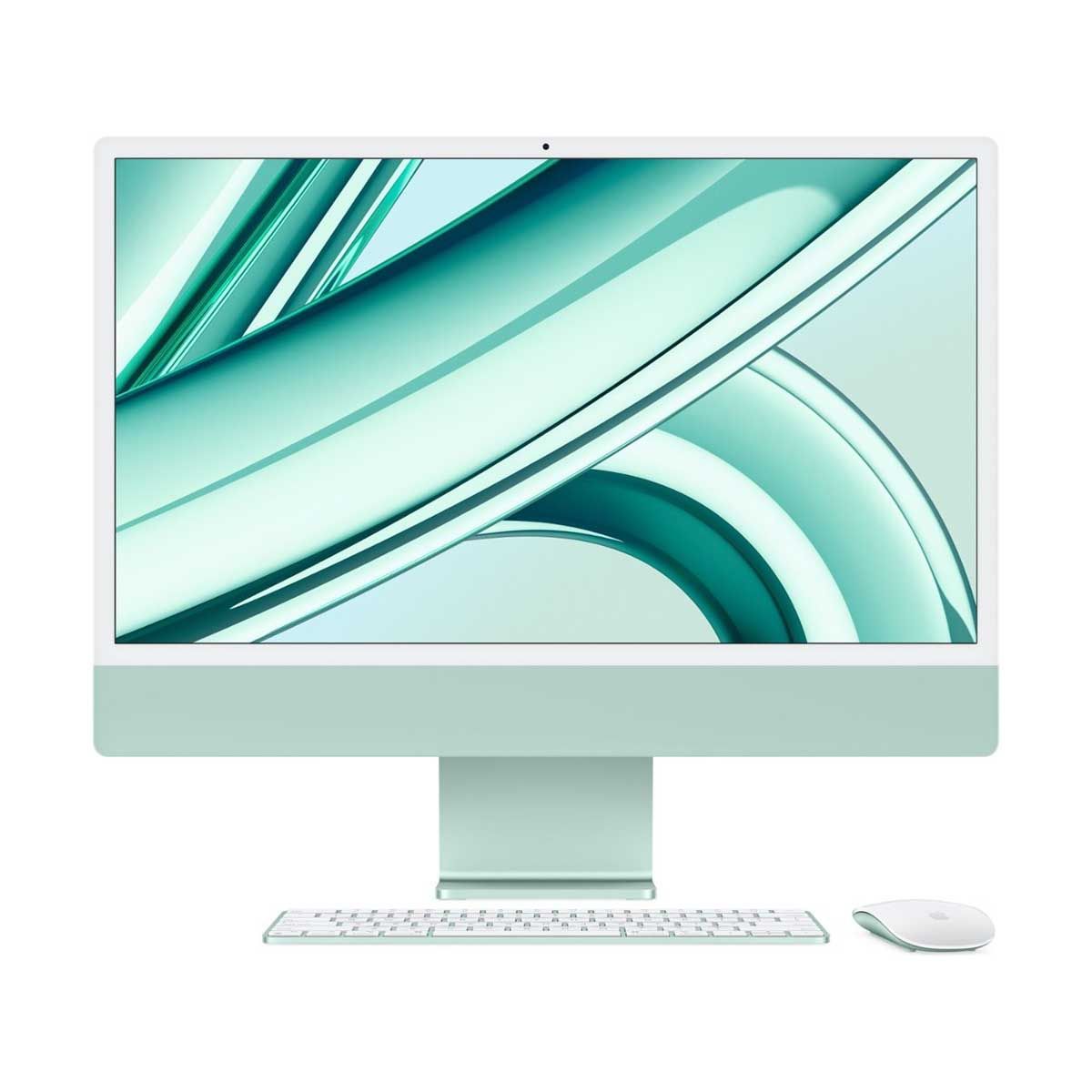 Apple iMac 24-inch M3 Chip - 8 CPU & 8 GPU - 256GB | Green | Blue | pink | MacBook