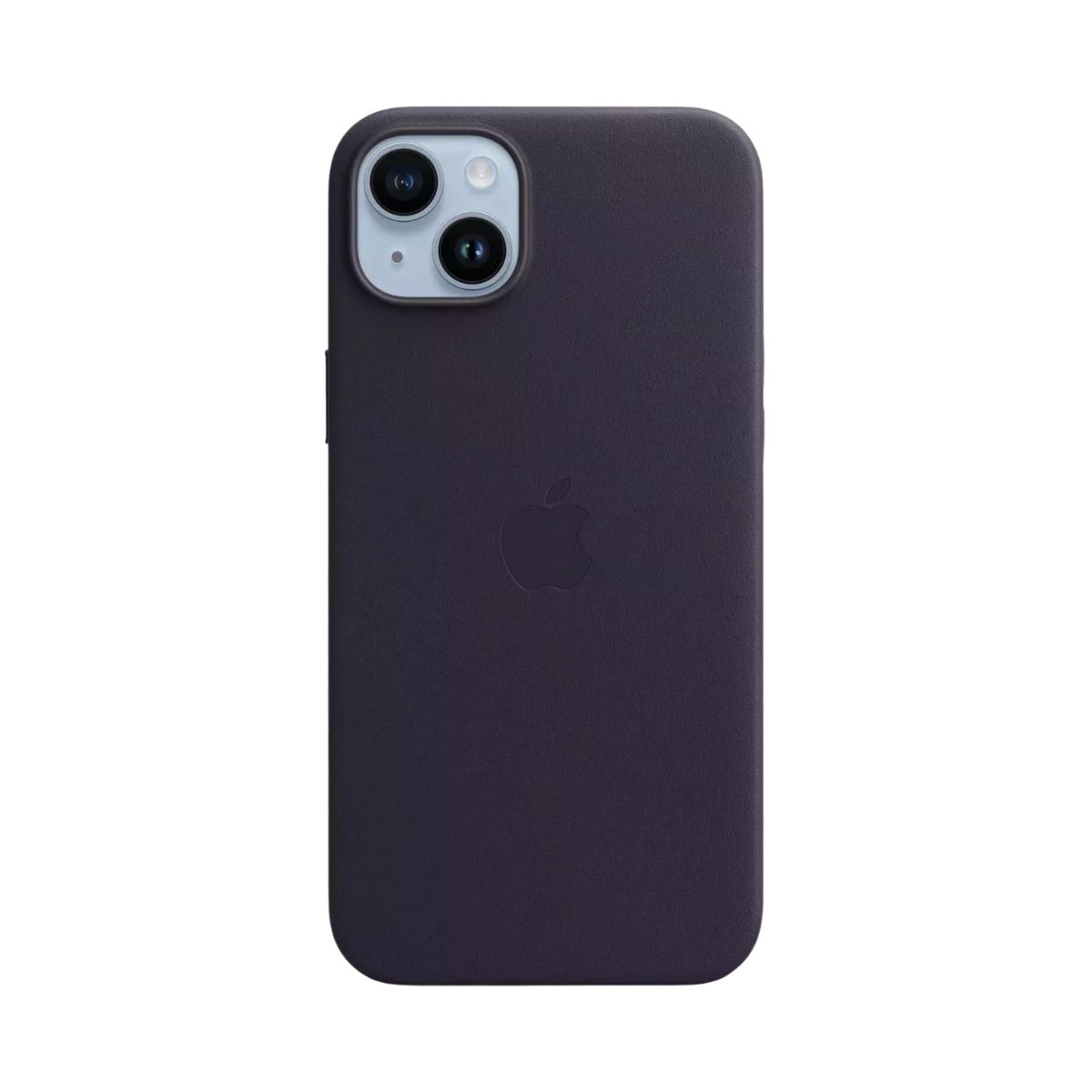 Apple Leather Case with MagSafe For iPhone 14 Plus - Ink | iPhone Cover