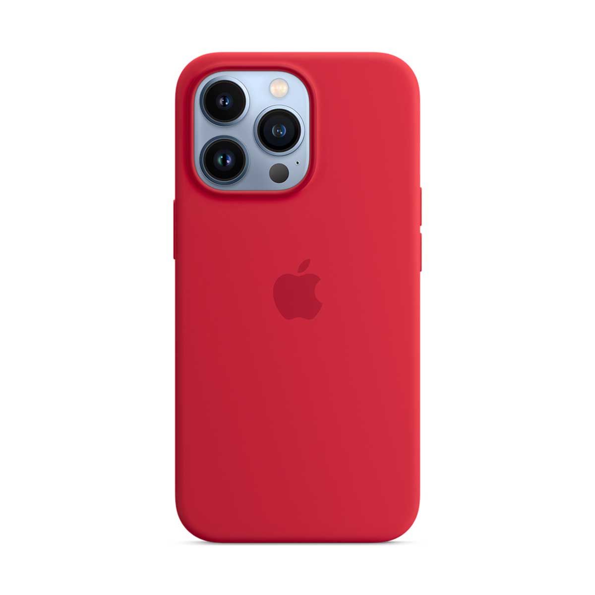 Apple Silicone Case with MagSafe For iPhone 13 Pro - Red | Covers