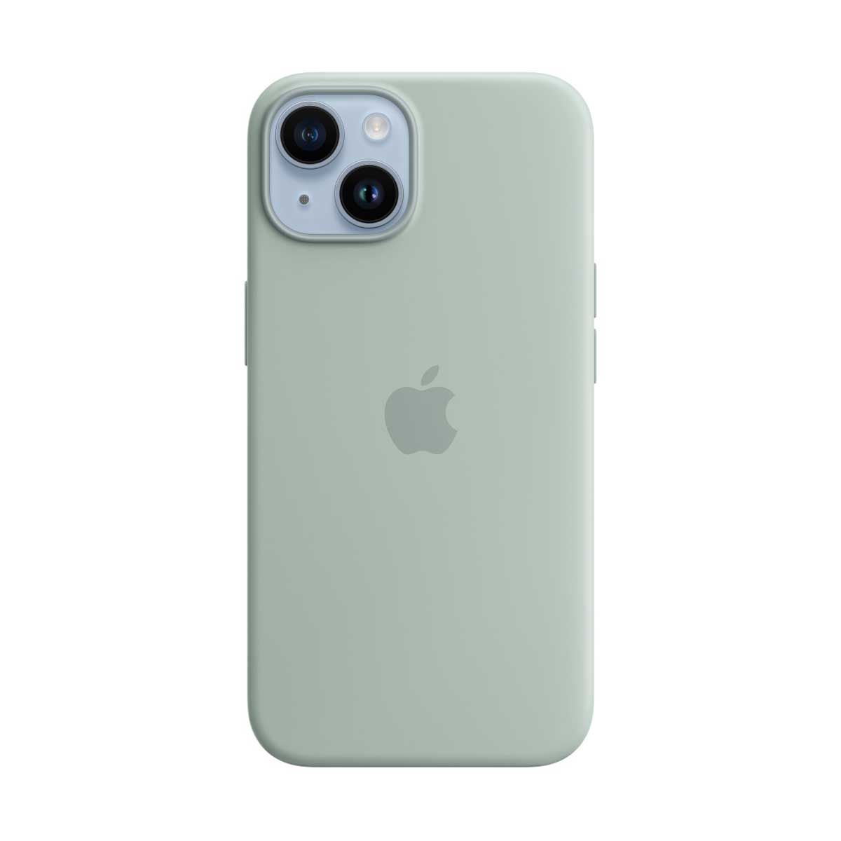 Apple Silicone Case with MagSafe For iPhone 14 Plus - Succulent | iPhone Cover