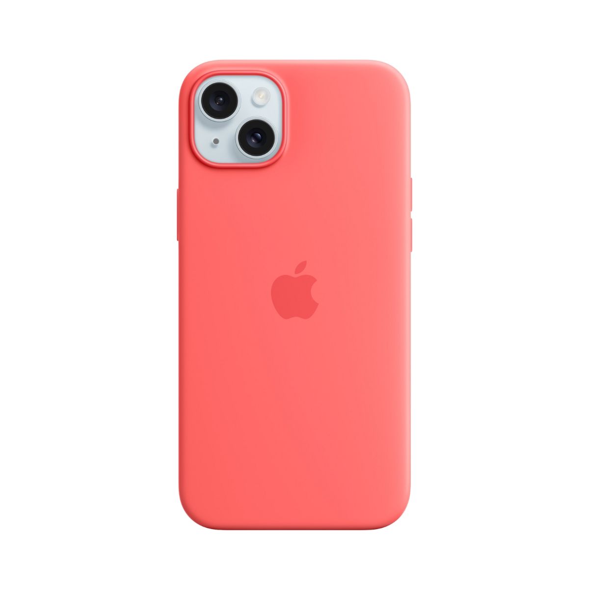 Apple Silicone Case with MagSafe for iPhone 15 Plus - Guava | iPhone Cover