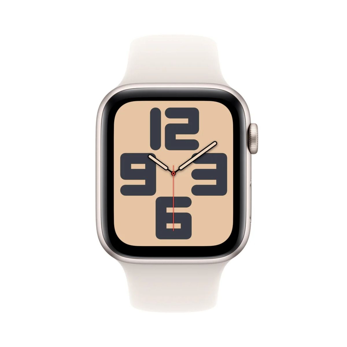 Apple Watch SE GPS 40mm – Starlight Aluminium Case – With Starlight Sport Band - M/L | Smart Watches