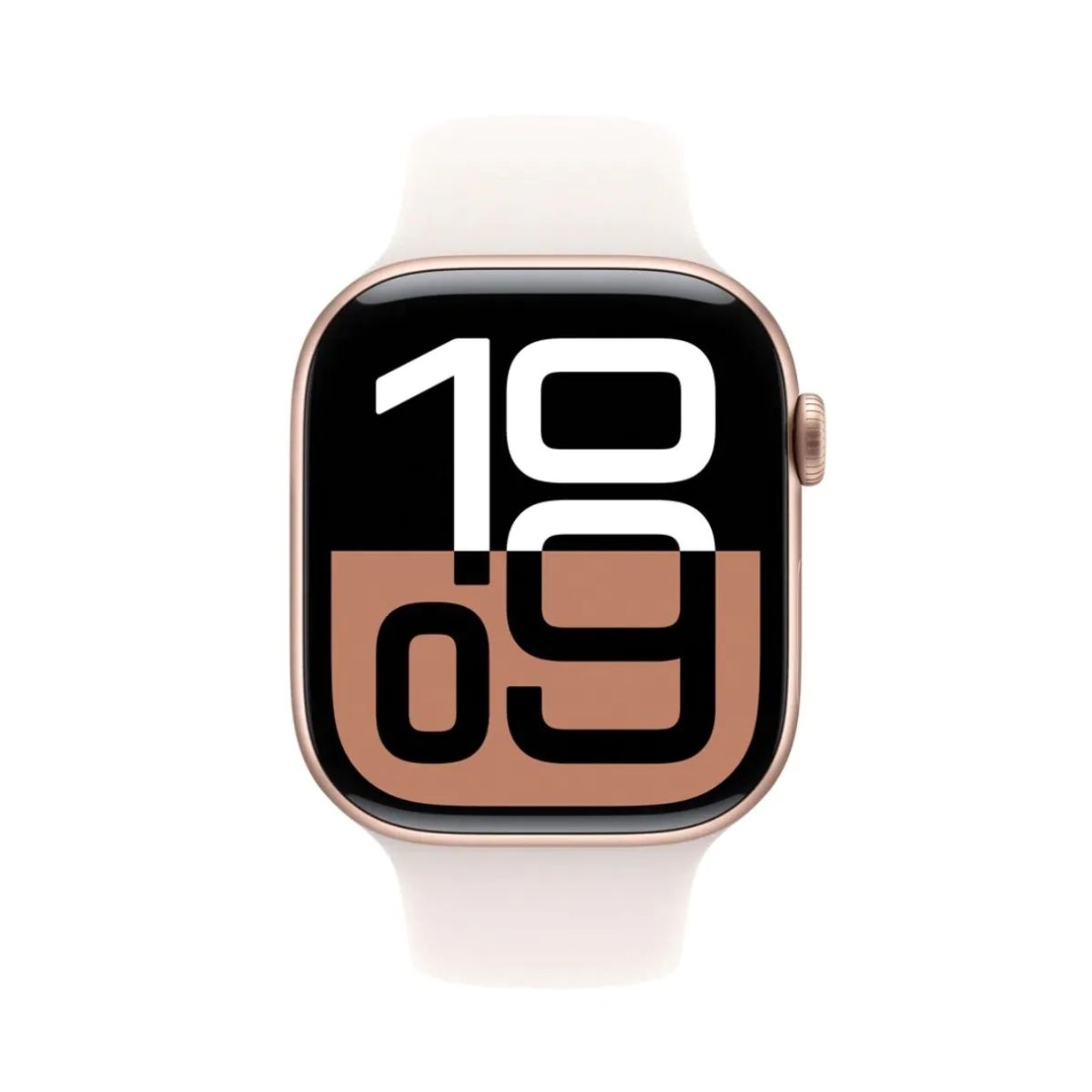 Apple Watch Series 10 GPS 42mm – Rose Gold Aluminium Case – With Light Blush Sport Band - S/M | Smart Watches