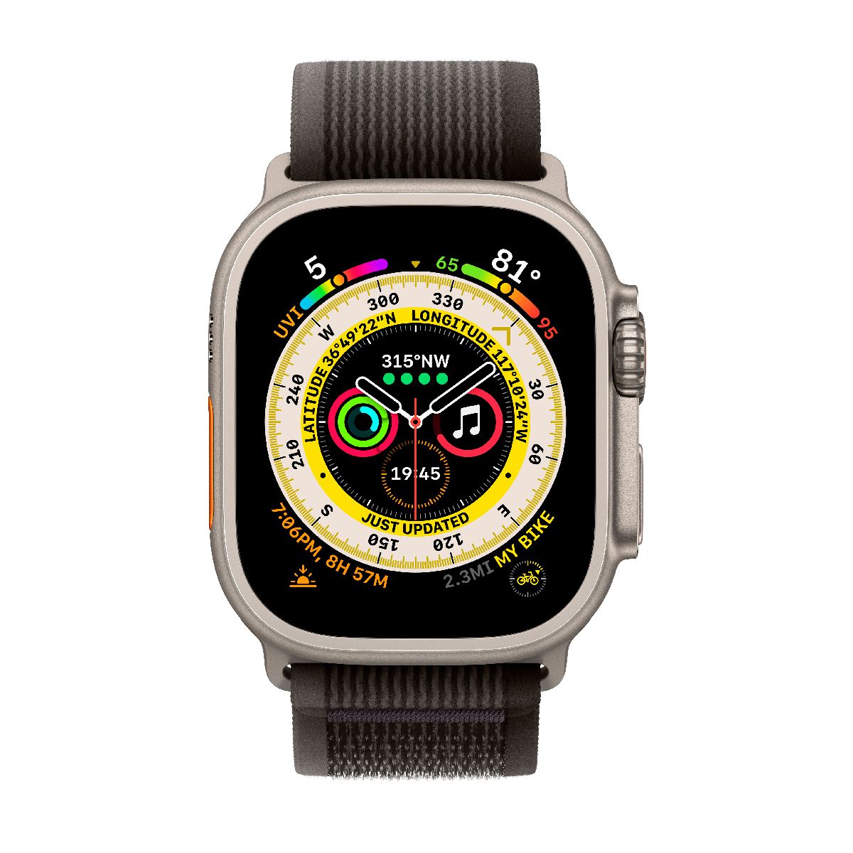 Apple Watch Ultra Trail Loop - Black | Smart Watches