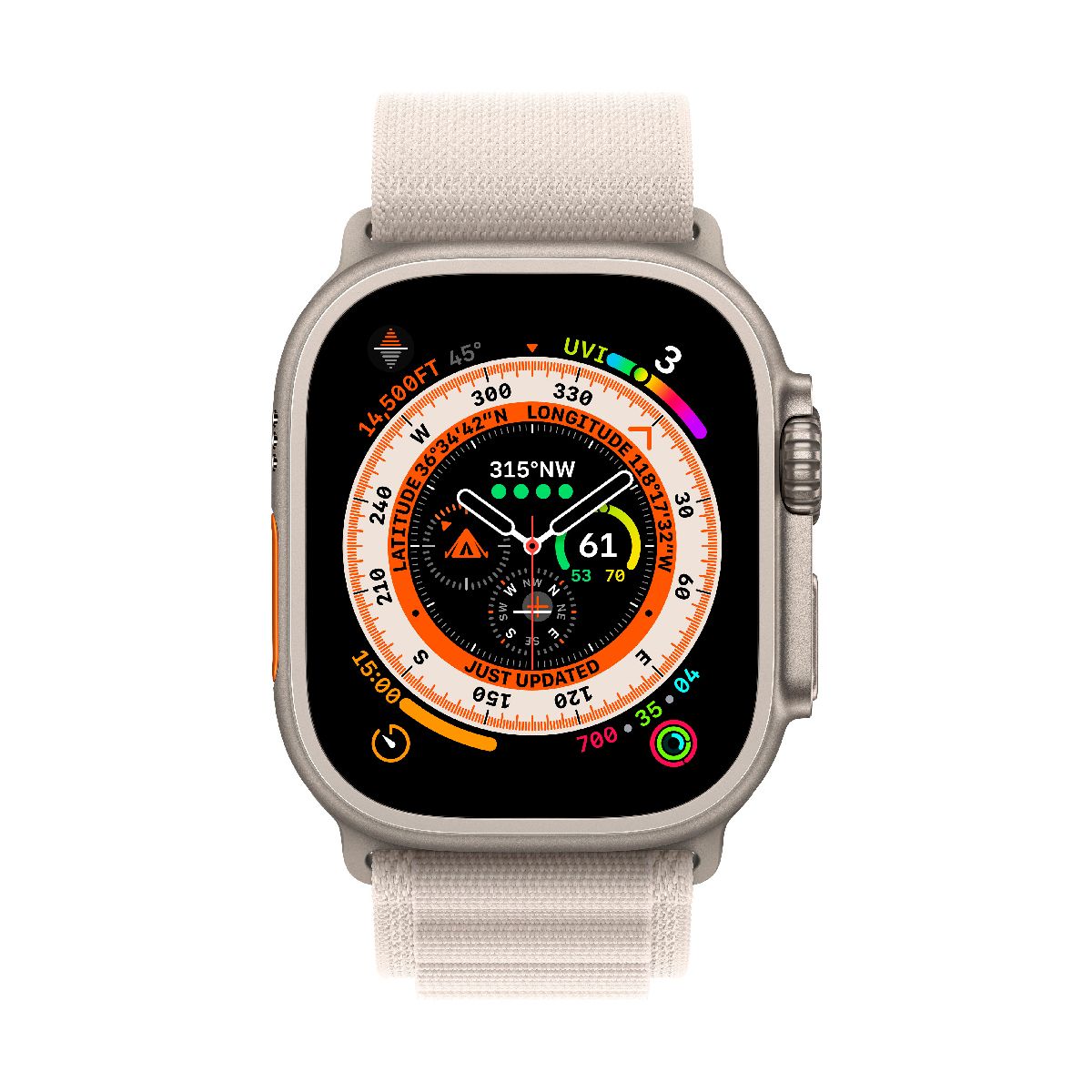 Apple Watch Ultra Alpine Loop - Starlight | Smart Watches