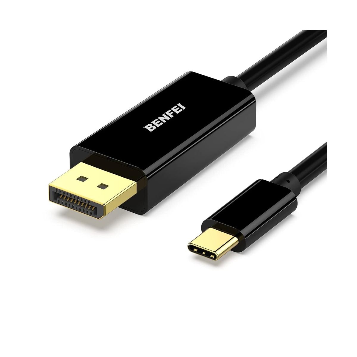Benfei USB-C to DisplayPort Cable 3ft – 8K@60Hz - 4K@144Hz - Thunderbolt 3-4 Compatible | Connectivity Hubs