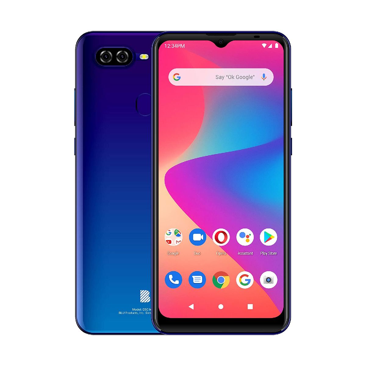 BLU G50 Mega - 32GB - Android SmartPhone - Blue | Blu SmartPhone