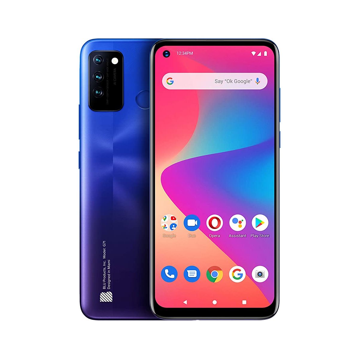 Blu G71 128GB - Android SmartPhone - Blue | Blu SmartPhone