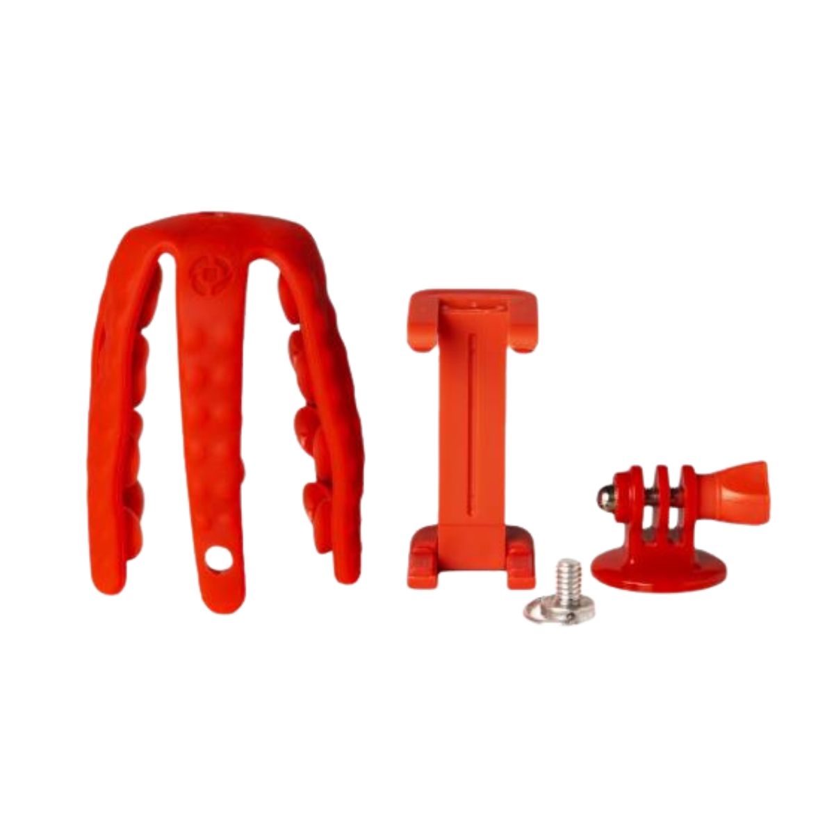Celly Squiddy Fixable Holder For Smartphone & Camera - Red | Accessories
