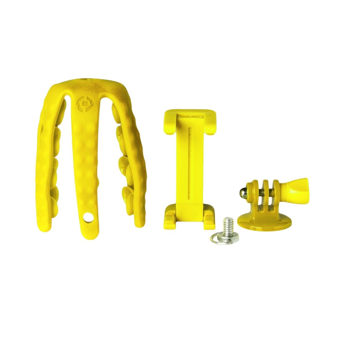 Celly Squiddy Fixable Holder For Smartphone & Camera - Yellow | Accessories