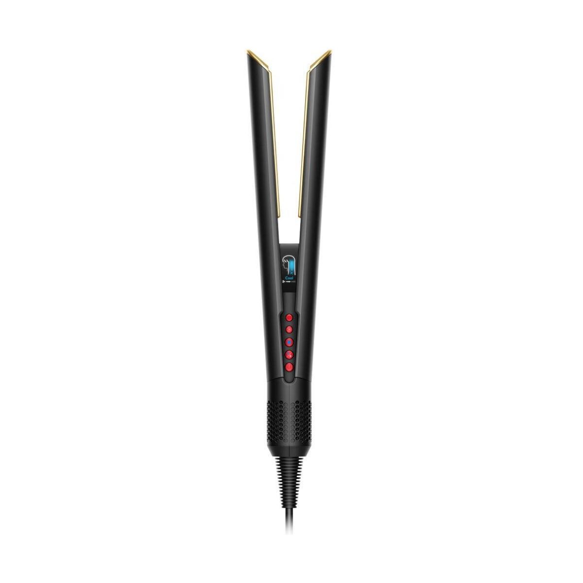 Dyson Airstrait Straightener - Onyx Black - Gold | Smart Gadget