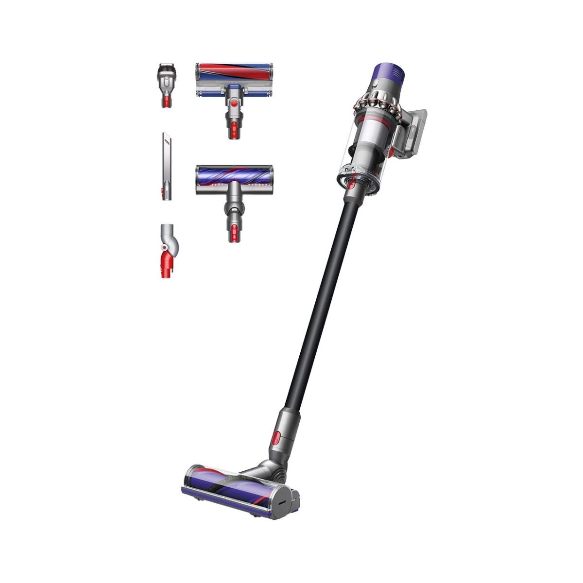 Dyson V10 Total Clean Cordless Vacuum - Nickel and Iron / Black | Vacuum Cleaner