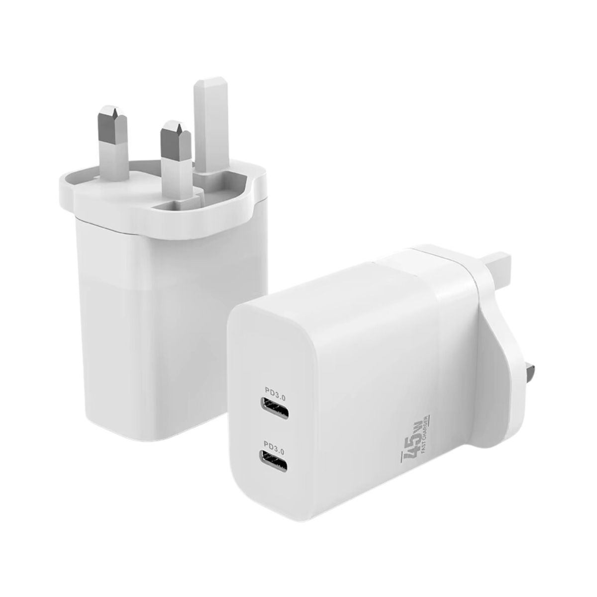 Exact Power GAN 45 W Quick Charger – White | Adaptors