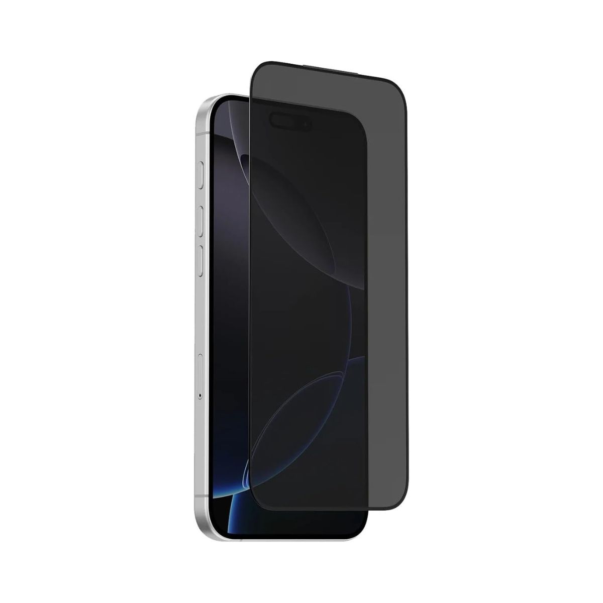 Green Lion 3D Silicone Plus Privacy iP Screen Protector for 17 Pro Max - Black | iPhone Cover