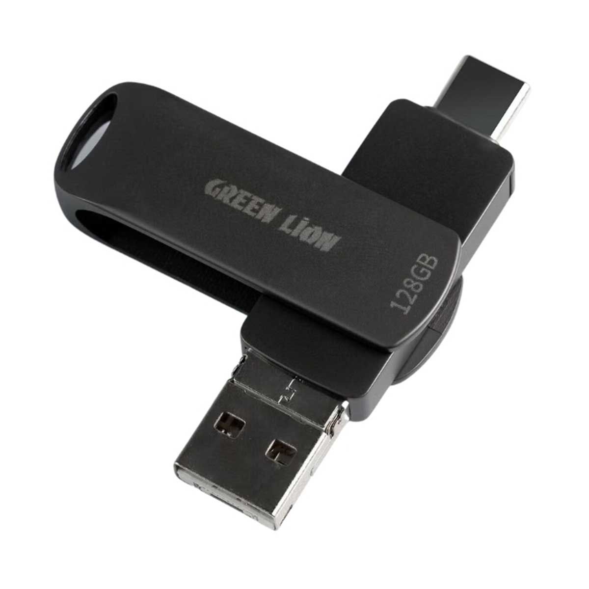 Green Lion 4 In 1 Pro Flash Drive - Black | Cables