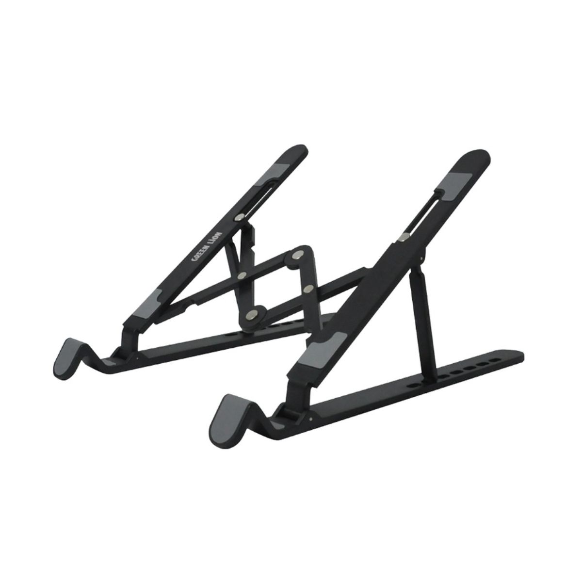 Green Lion Foldable Laptop Stand 7 Tilts - Black | Computer Accessories
