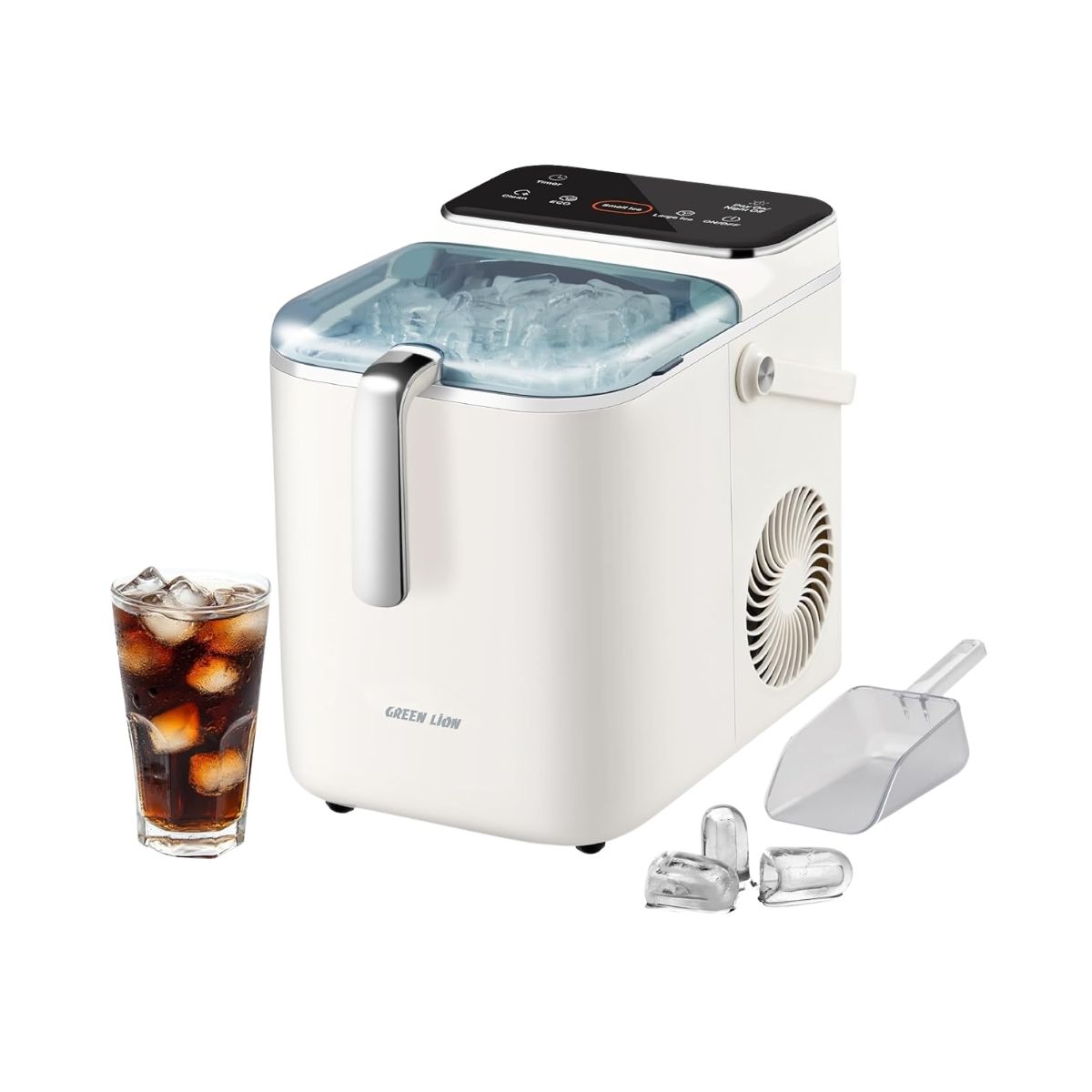 Green Lion Frost Core Ice Maker - Cream White | Smart Gadget