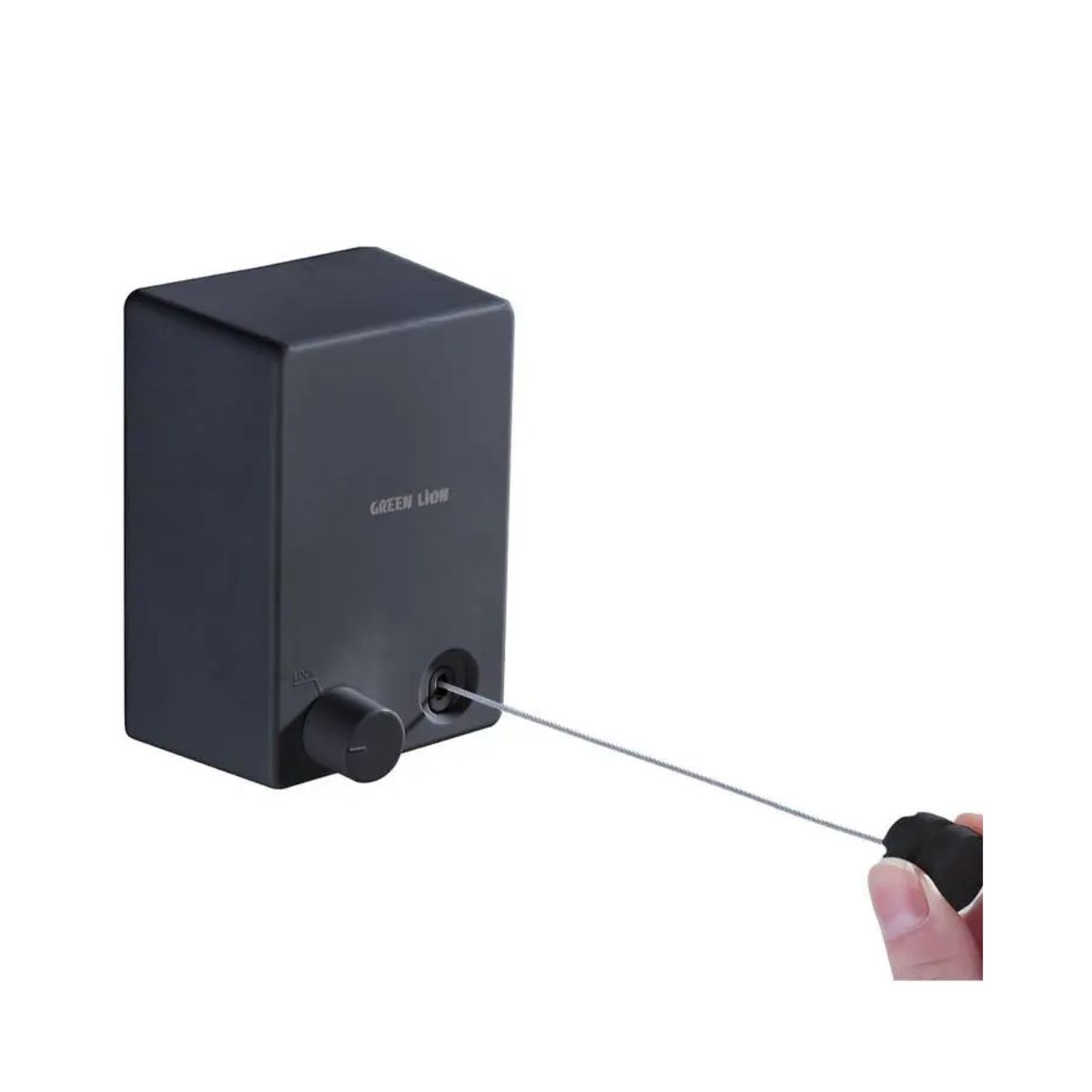 Green Lion Indoor and Outdoor Clothesline - Black | Smart Gadget