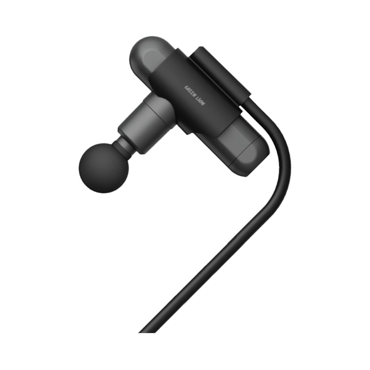 Green Lion Long Handle Massage Gun - Black | Smart Gadget