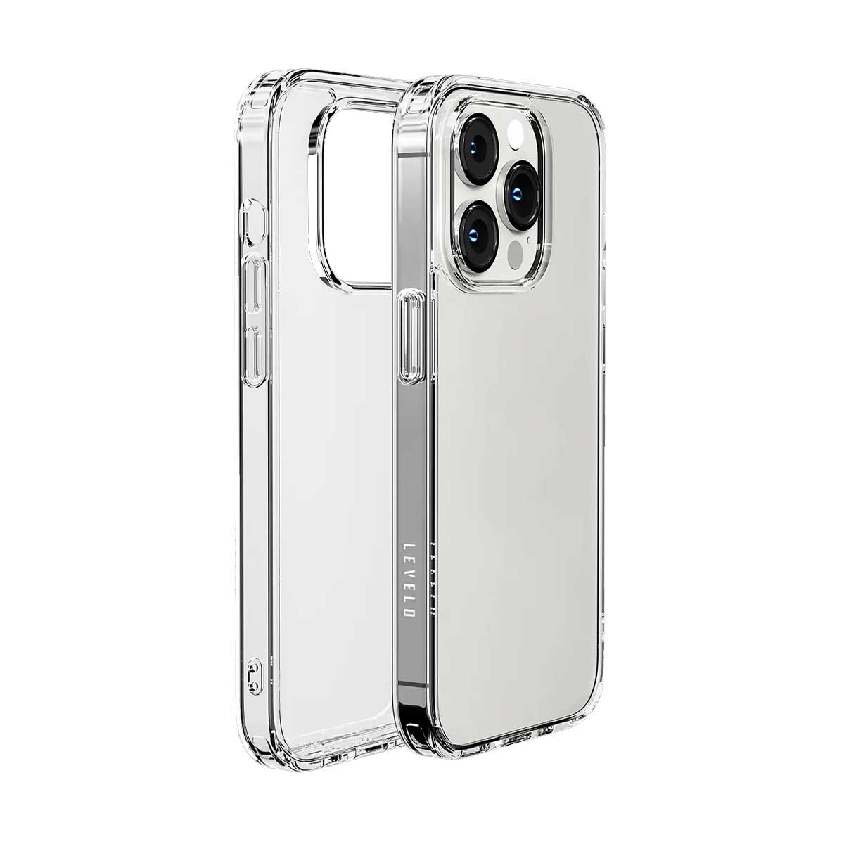 Levelo Clara iPhone 14 Pro Max Clear Back Case - Clear | Covers