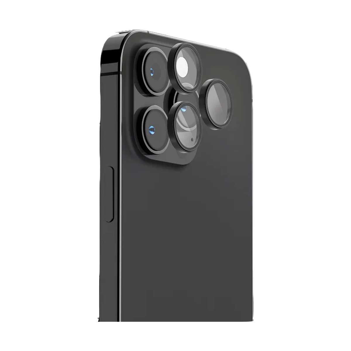 Levelo Lucent Trio Lens Protector iPhone 14 Pro / 14 Pro Max - Black | Covers