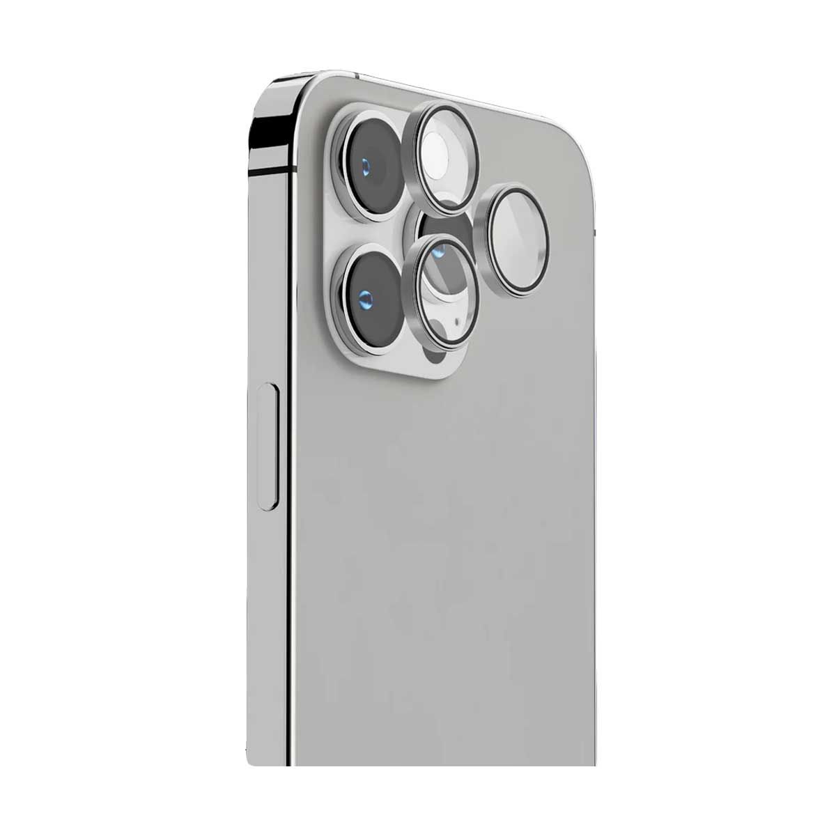 Levelo Lucent Trio Lens Protector iPhone 14 Pro / 14 Pro Max - Silver | Covers