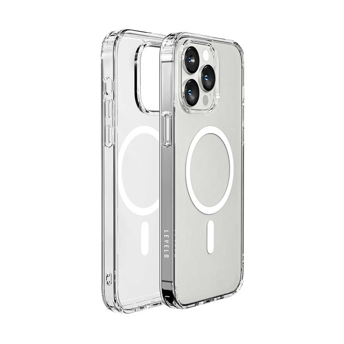 Levelo MagSafe Clara Case For iPhone 14 Pro - Clear | Covers
