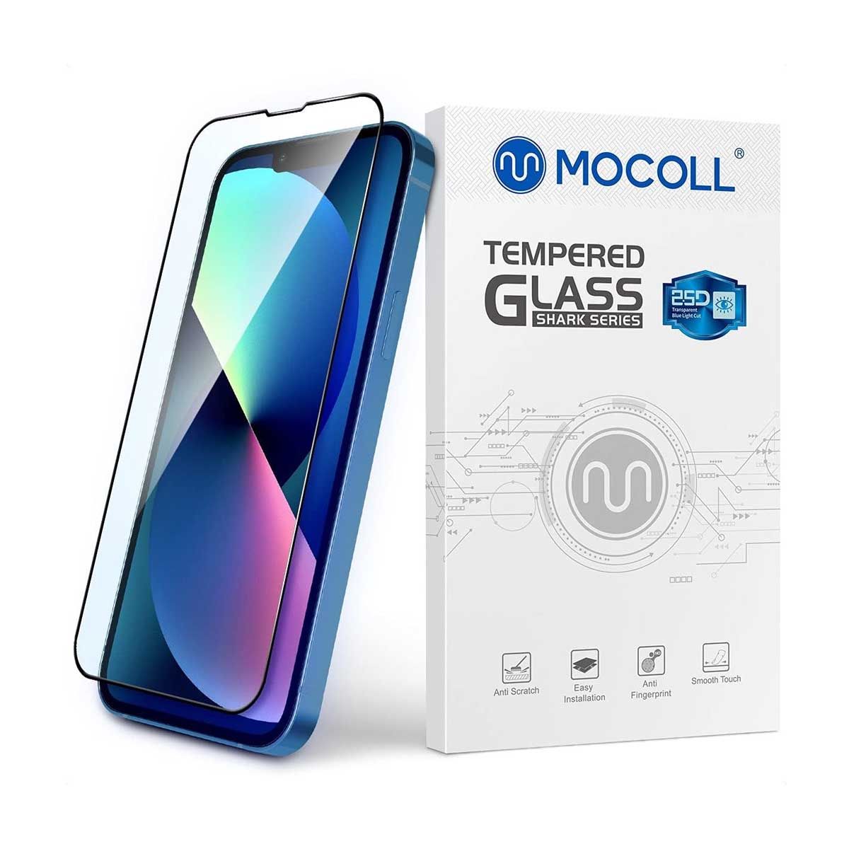 MOCOLL iPhone 14 PLUS / 13 PRO Max Anti Blue Light Tempered Glass | Covers