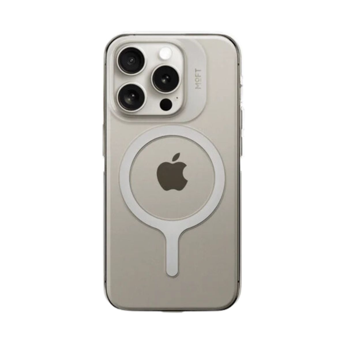 MOFT Snap Case for iPhone 15 Pro MagSafe Enhanced - Clear | iPhone Cover