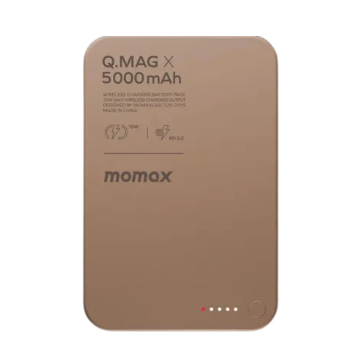 momax-q-mag-x1-10000mah-magsafe-wireless-battery-pack-rose-gold | PowerBank