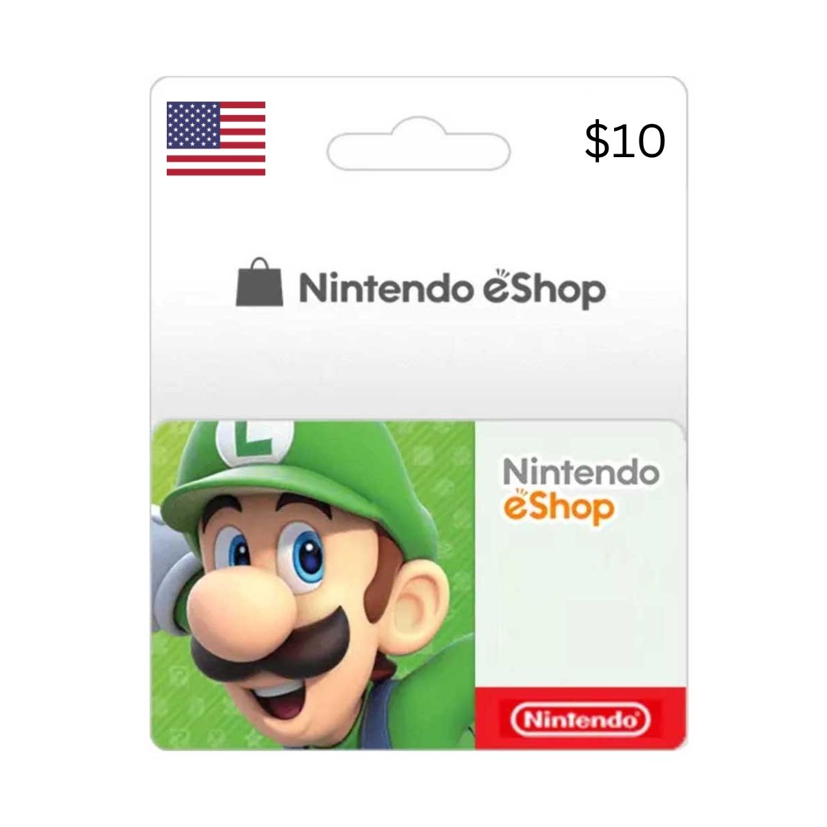 Nintendo eShop Gift Card 10 USD Digital Card | e-voucher