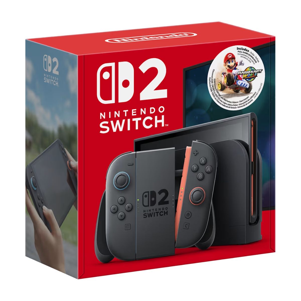 Nintendo Switch 2 + Mario Kart World Bundle | Video Game