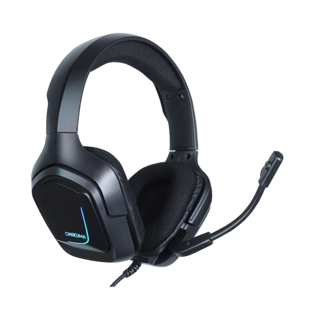 ONIKUMA K20 Wired Gaming Headsets With Microphone RGB Light | Headphones