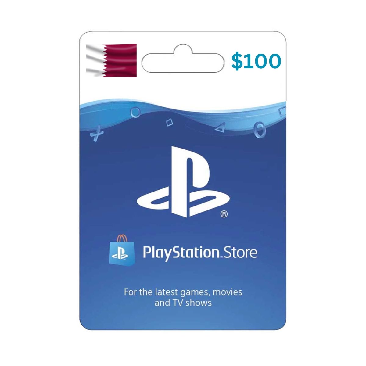 PlayStation Store Qatar $100 Digital Card | e-voucher