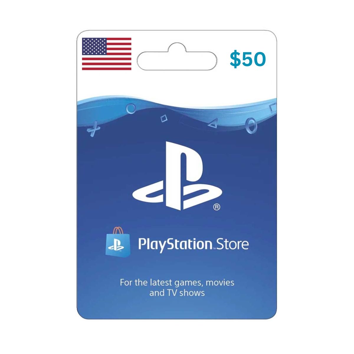 PlayStation Store USA $50 Digital Card | e-voucher