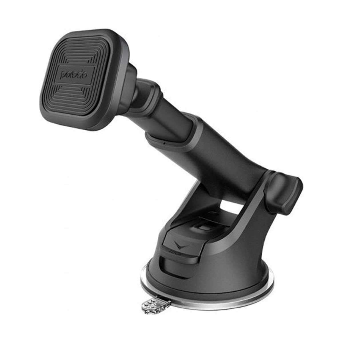 Porodo Aluminum Magnetic Car Mount Extendable 360 Rotate - Gray | Accessories