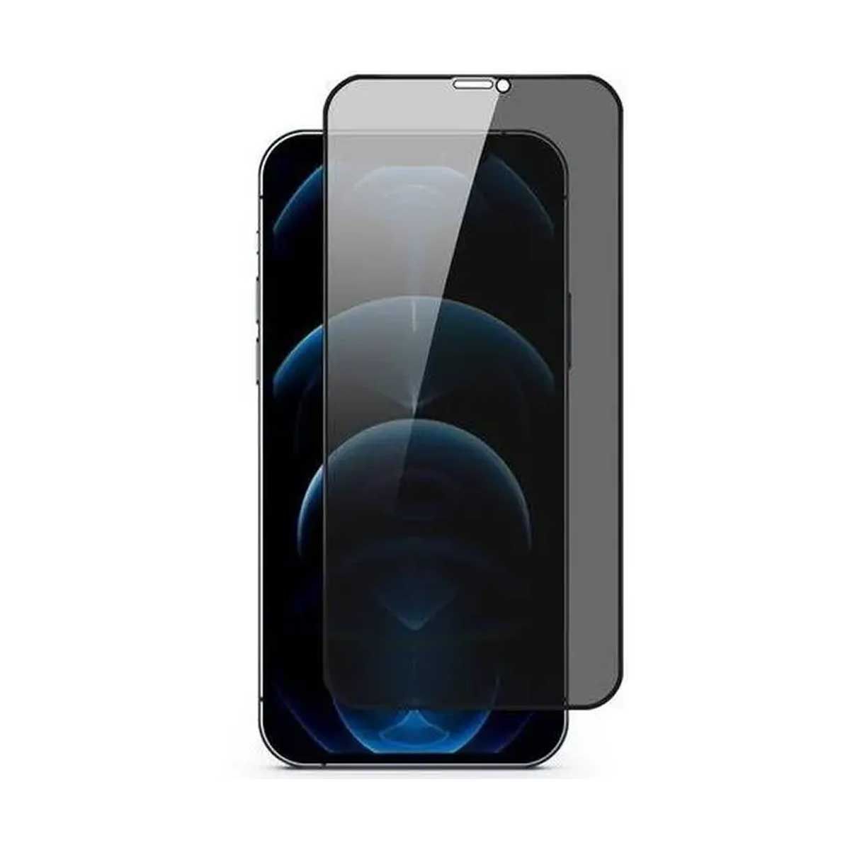 Porodo iGuard by Porodo 3D Privacy Glass Screen Protector for iPhone 12 Pro Max | Covers
