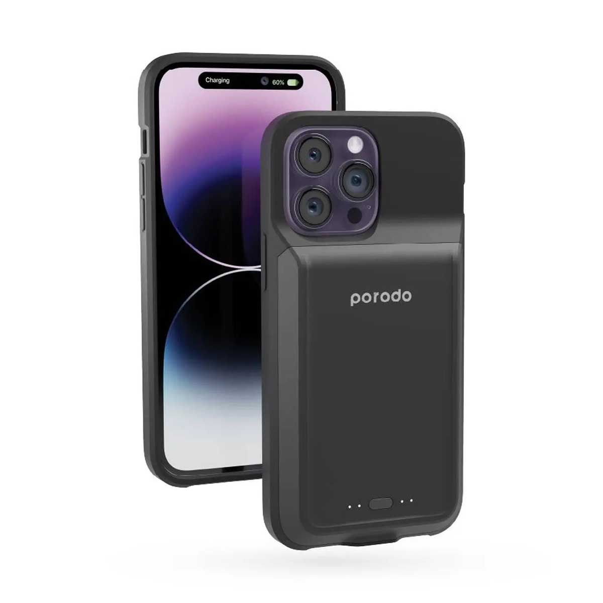Porodo Wireless Charging Case For iPhone 14 Pro Max | Covers