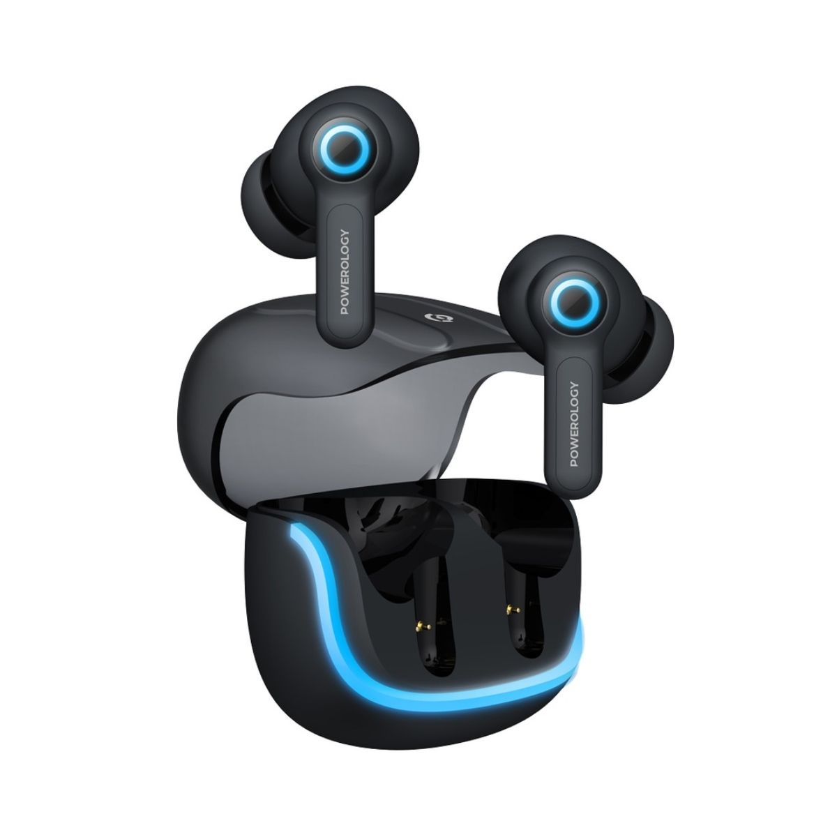 Powerology Quard Mic ENC TWS Earphone – Black | Headphones