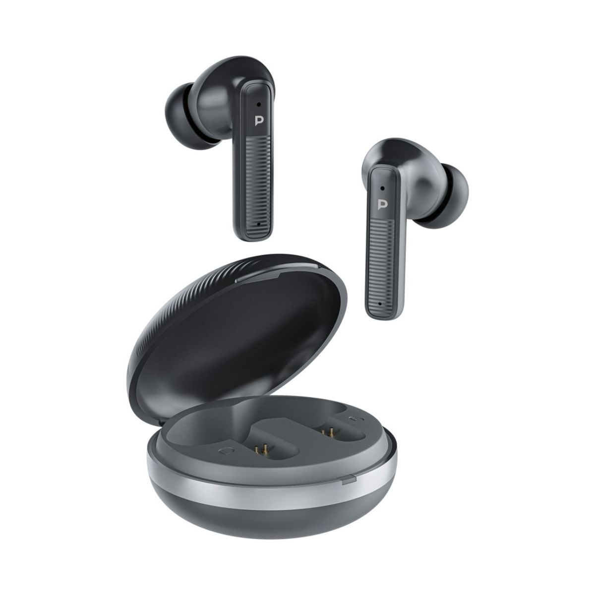 Powerology TWS Earphone with Quard Mic ENC - Black | Wearable Accessories