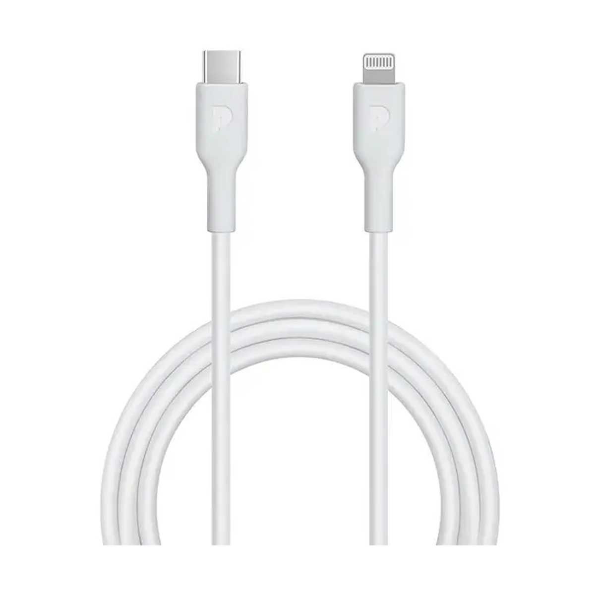 Powerology Type-C To Lightning Cable PD 20W - White | Cables