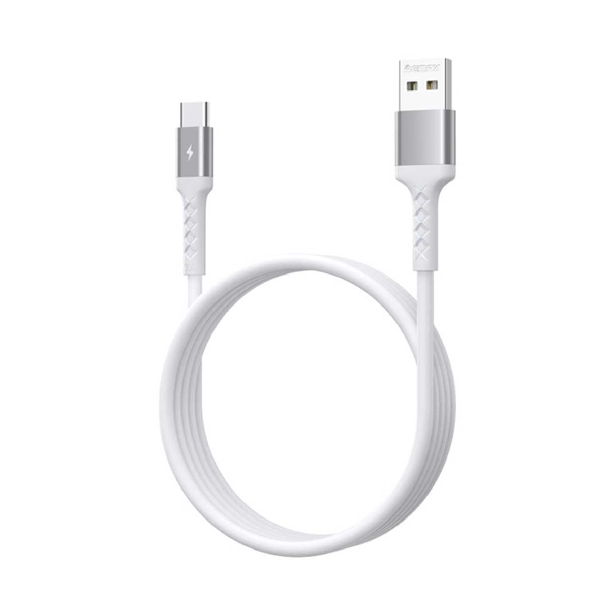 Remax Rc-161A Kayla Series Data Cable USB To USB-C 1m 2,1A - White | Cables
