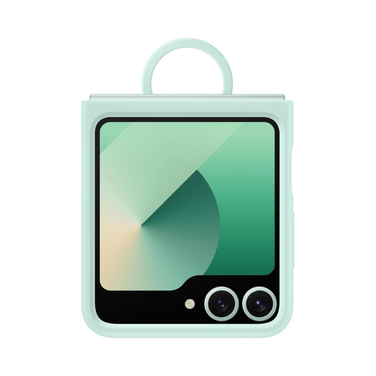 Samsung Galaxy Z Flip6 Silicone Case With Ring – Mint | Samsung Galaxy Cover