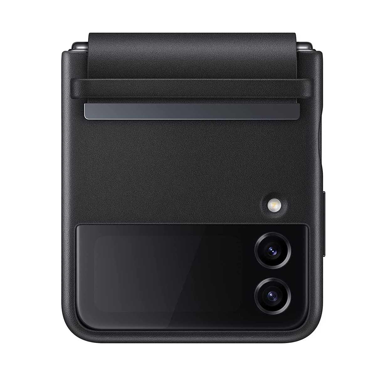 Samsung Galaxy Z Flip4 Flap Leather Cover - Black | Covers